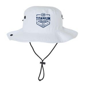 Titanium Spinal Fusion Warrior Spine Surgery Legacy Cool Fit Booney Bucket Hat