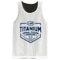 Titanium Spinal Fusion Warrior Spine Surgery Mesh Reversible Basketball Jersey Tank