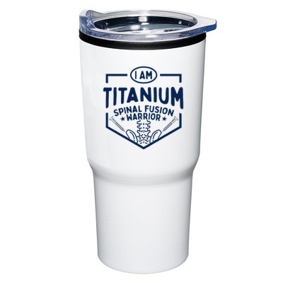 Titanium Spinal Fusion Warrior Spine Surgery Tumbler