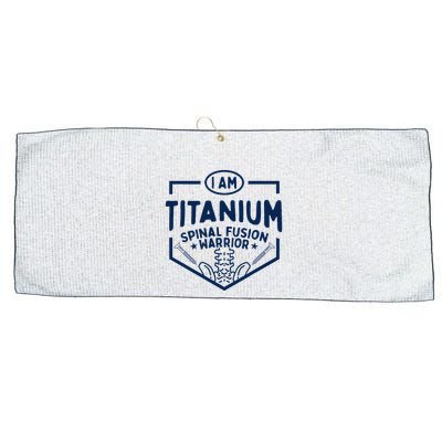 Titanium Spinal Fusion Warrior Spine Surgery Large Microfiber Waffle Golf Towel