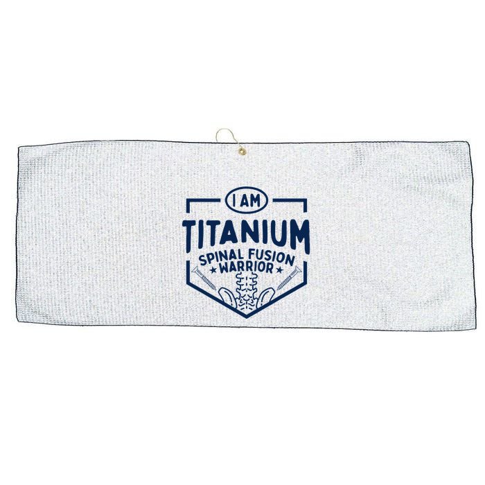 Titanium Spinal Fusion Warrior Spine Surgery Large Microfiber Waffle Golf Towel