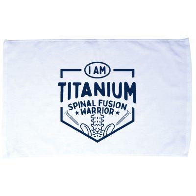 Titanium Spinal Fusion Warrior Spine Surgery Microfiber Hand Towel