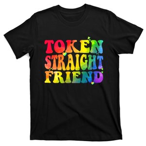 Token Straight Friend Rainbow Colors T-Shirt