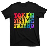 Token Straight Friend Rainbow Colors T-Shirt