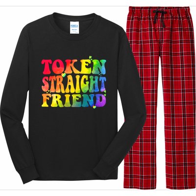 Token Straight Friend Rainbow Colors Long Sleeve Pajama Set