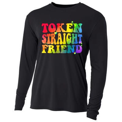 Token Straight Friend Rainbow Colors Cooling Performance Long Sleeve Crew