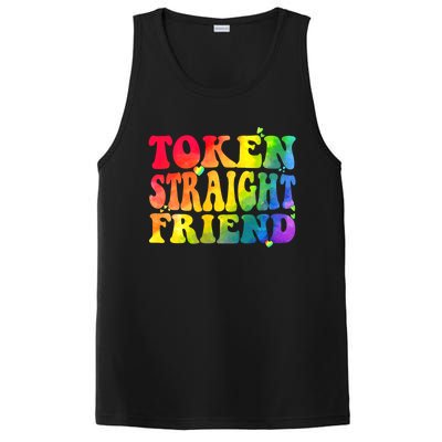 Token Straight Friend Rainbow Colors PosiCharge Competitor Tank