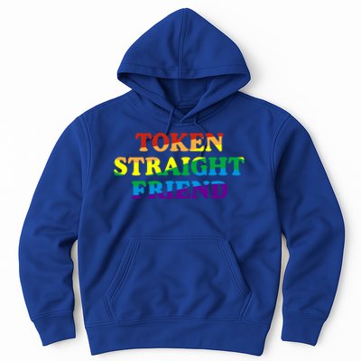 Token Straight Friend Rainbow Colors Hoodie