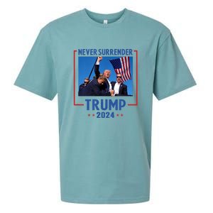 Trump Speech Fist In The Air Pennsylvania Trump 2024 Gift Sueded Cloud Jersey T-Shirt