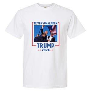 Trump Speech Fist In The Air Pennsylvania Trump 2024 Gift Garment-Dyed Heavyweight T-Shirt