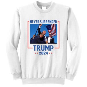 Trump Speech Fist In The Air Pennsylvania Trump 2024 Gift Sweatshirt