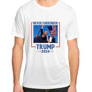 Trump Speech Fist In The Air Pennsylvania Trump 2024 Gift Adult ChromaSoft Performance T-Shirt