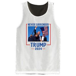 Trump Speech Fist In The Air Pennsylvania Trump 2024 Gift Mesh Reversible Basketball Jersey Tank