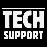 Tech Support – Funny It Helpdesk Geek Gift 16 in Basic Backpack