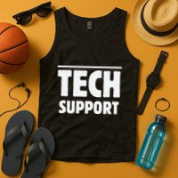 Tech Support – Funny It Helpdesk Geek Gift Tank Top