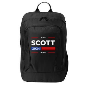 Tim Scott 2024 For President City Backpack