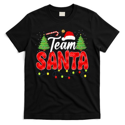 Team Santa Family Group Matching Christmas Pajama Party T-Shirt