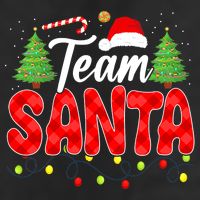 Team Santa Family Group Matching Christmas Pajama Party Beanie