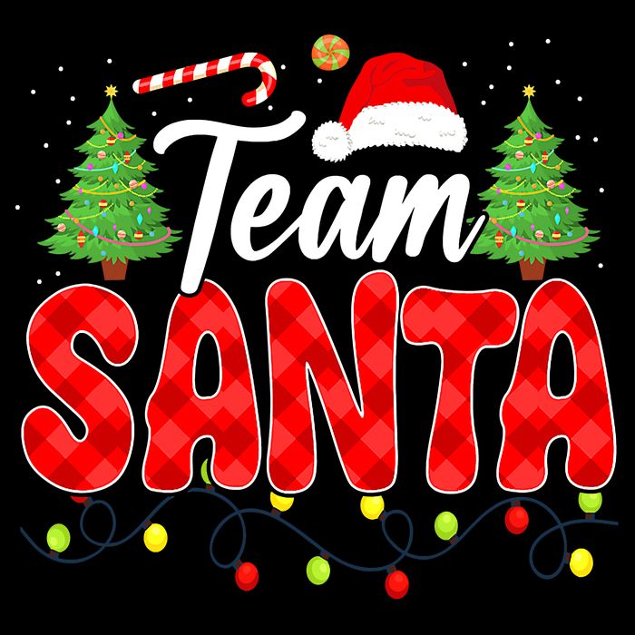 Team Santa Family Group Matching Christmas Pajama Party 16 in Basic Backpack