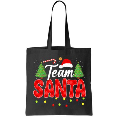 Team Santa Family Group Matching Christmas Pajama Party Bag