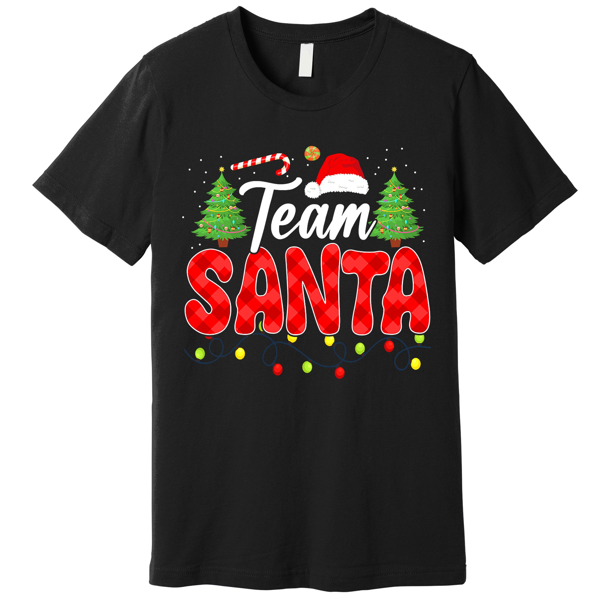 Team Santa Family Group Matching Christmas Pajama Party Premium T-Shirt