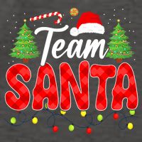 Team Santa Family Group Matching Christmas Pajama Party Vector Backpack