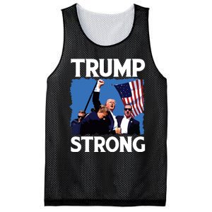 Trump Strong Fist Hand Us Vote Trump 2024 Survives Rally Mesh Reversible Basketball Jersey Tank