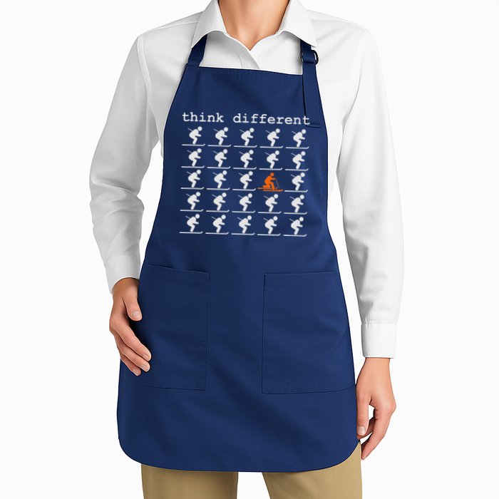 Telemark Skiing Free your Heel Think Different Ski Apron