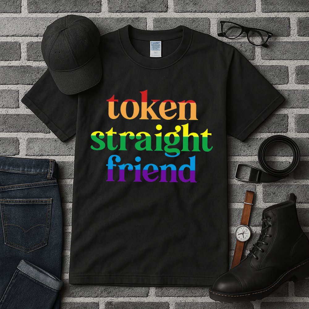 Token Straight Friend Tall T-Shirt