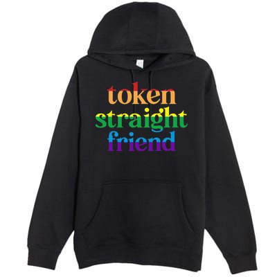 Token Straight Friend Premium Pullover Hoodie