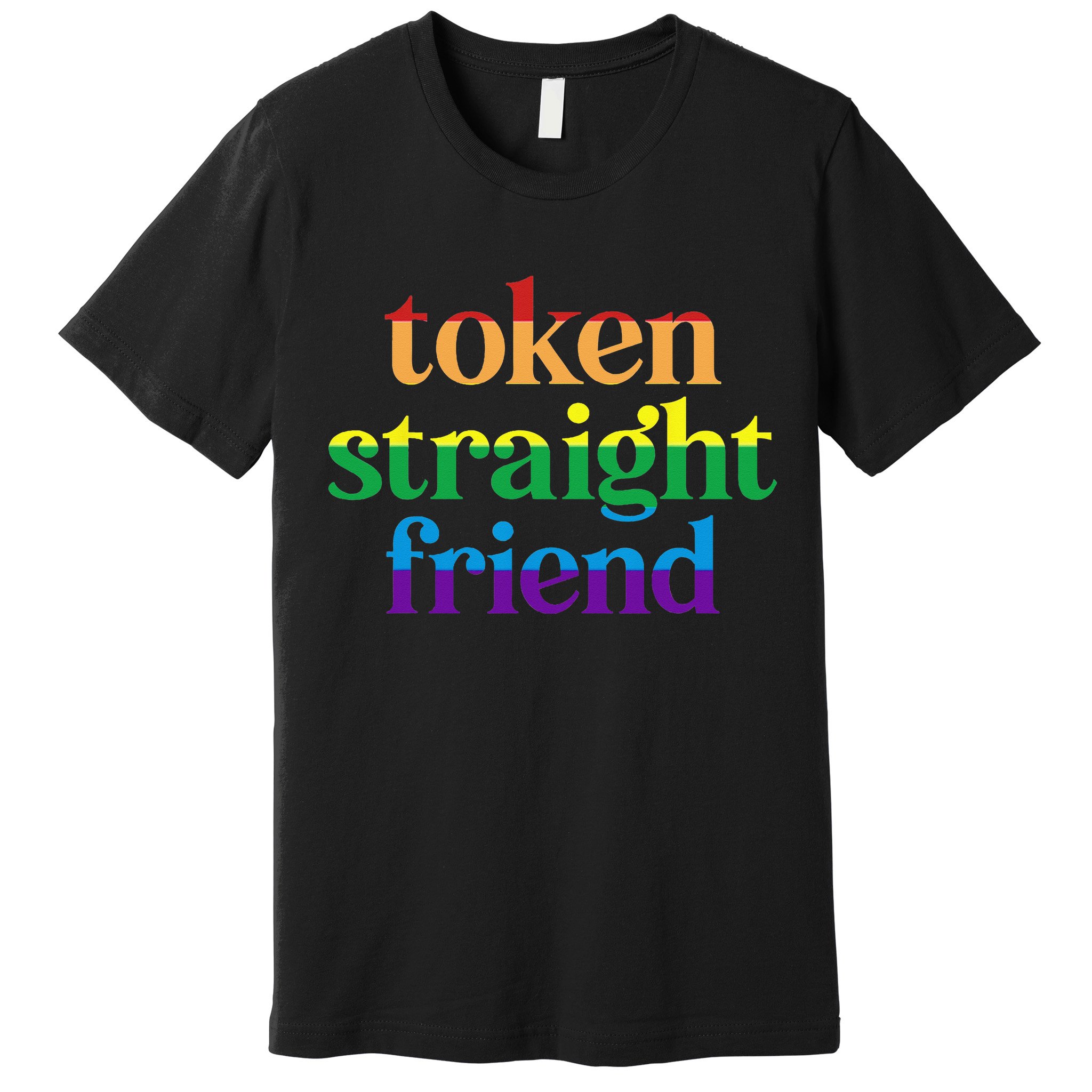 Token Straight Friend Premium T-Shirt