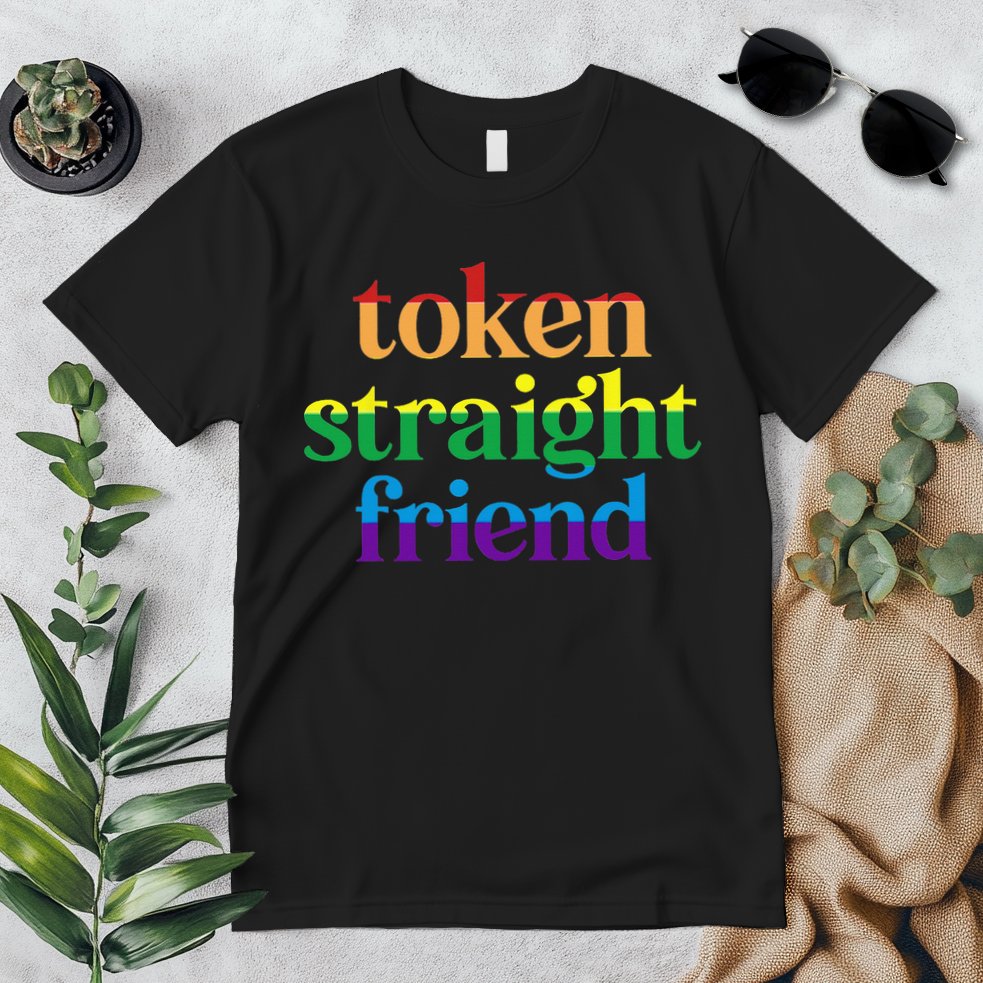 Token Straight Friend Premium T-Shirt
