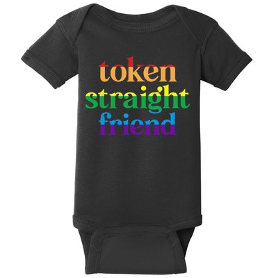 Token Straight Friend Baby Bodysuit