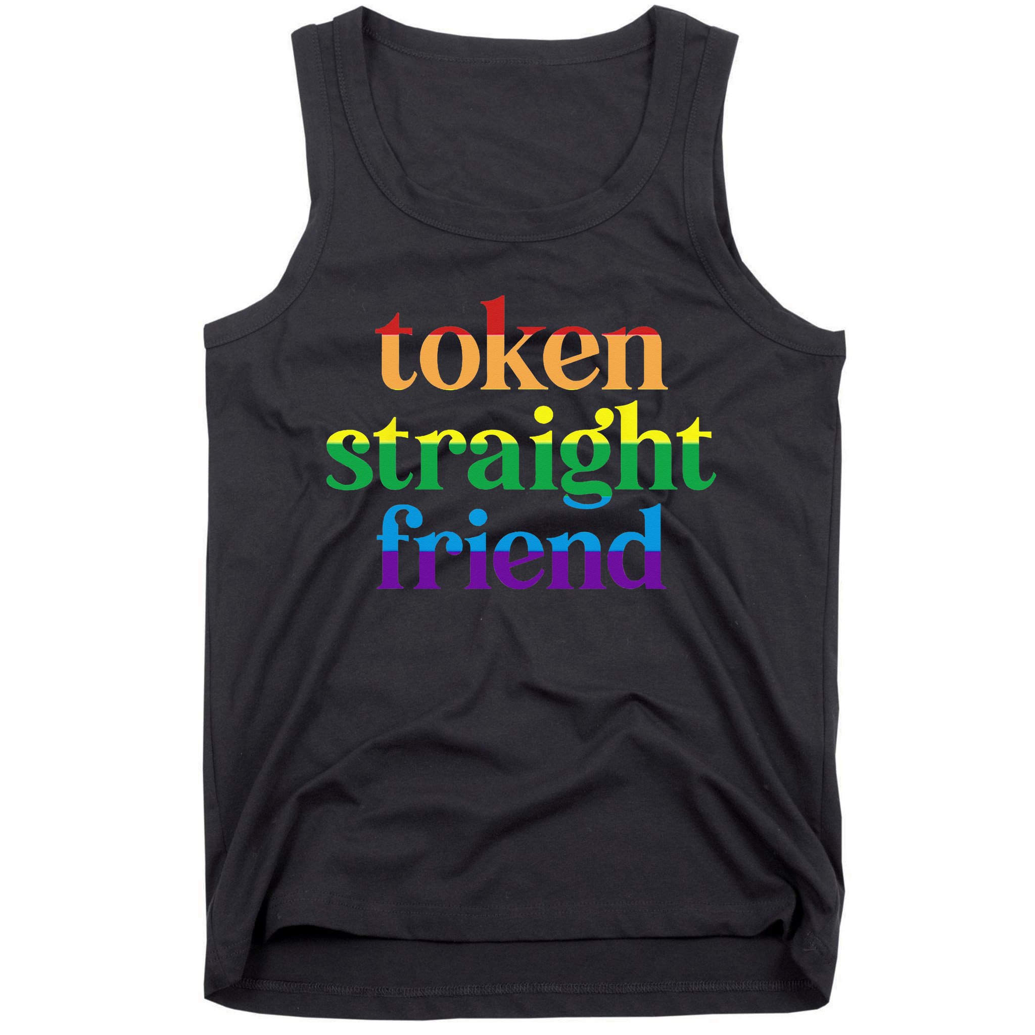 Token Straight Friend Tank Top