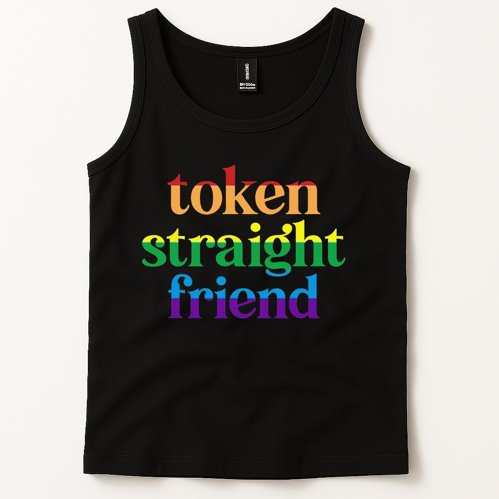 Token Straight Friend Tank Top