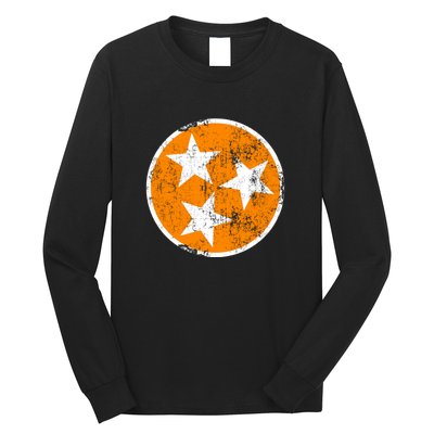 Tennessee State Flag TN Souvenir Football Baseball Sport Fans Long Sleeve Shirt