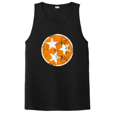 Tennessee State Flag TN Souvenir Football Baseball Sport Fans PosiCharge Competitor Tank