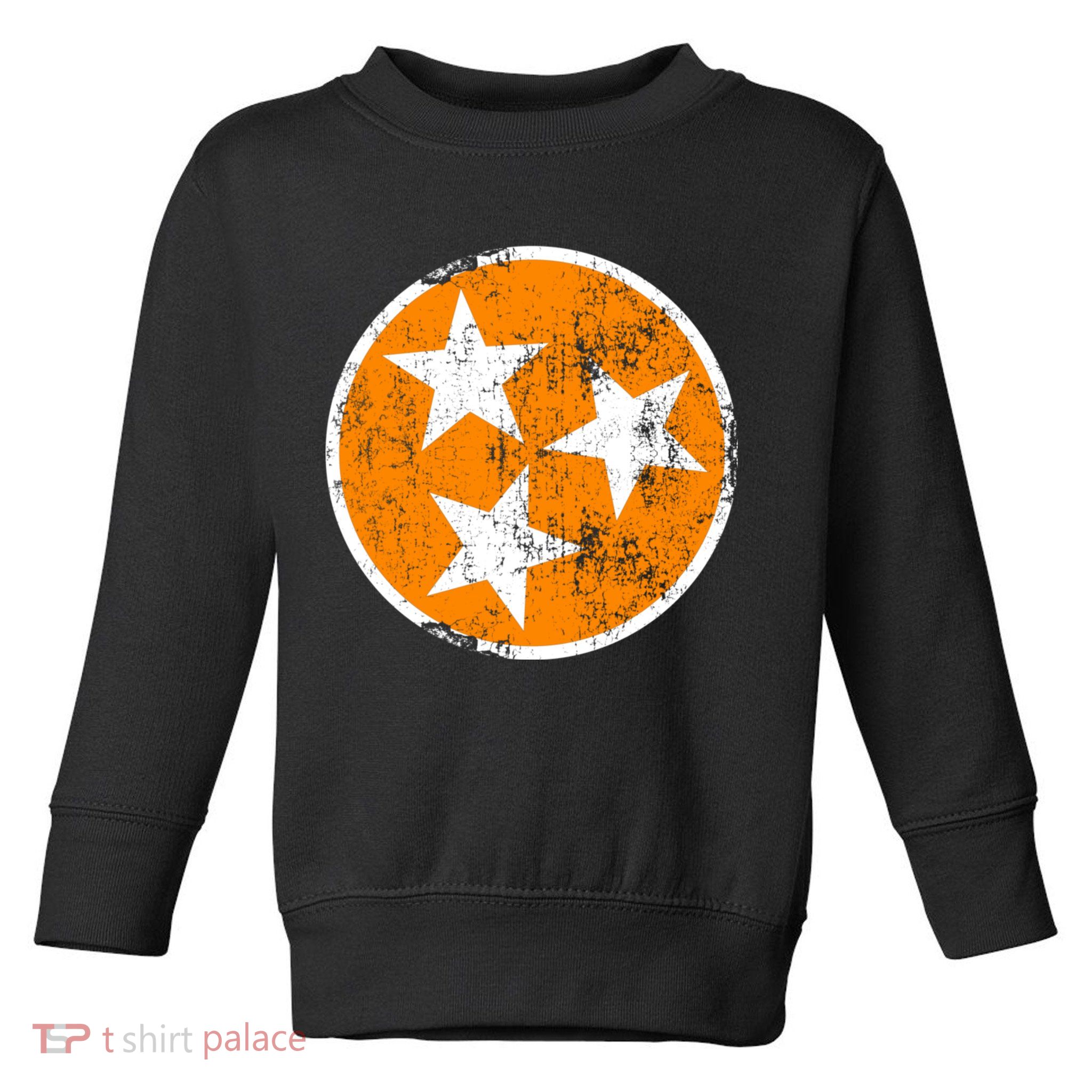 Tennessee State Flag TN Souvenir Football Baseball Sport Fans Toddler Sweatshirt