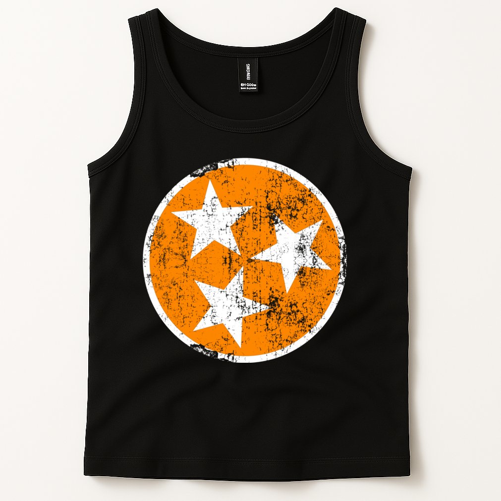 Tennessee State Flag TN Souvenir Football Baseball Sport Fans Tank Top