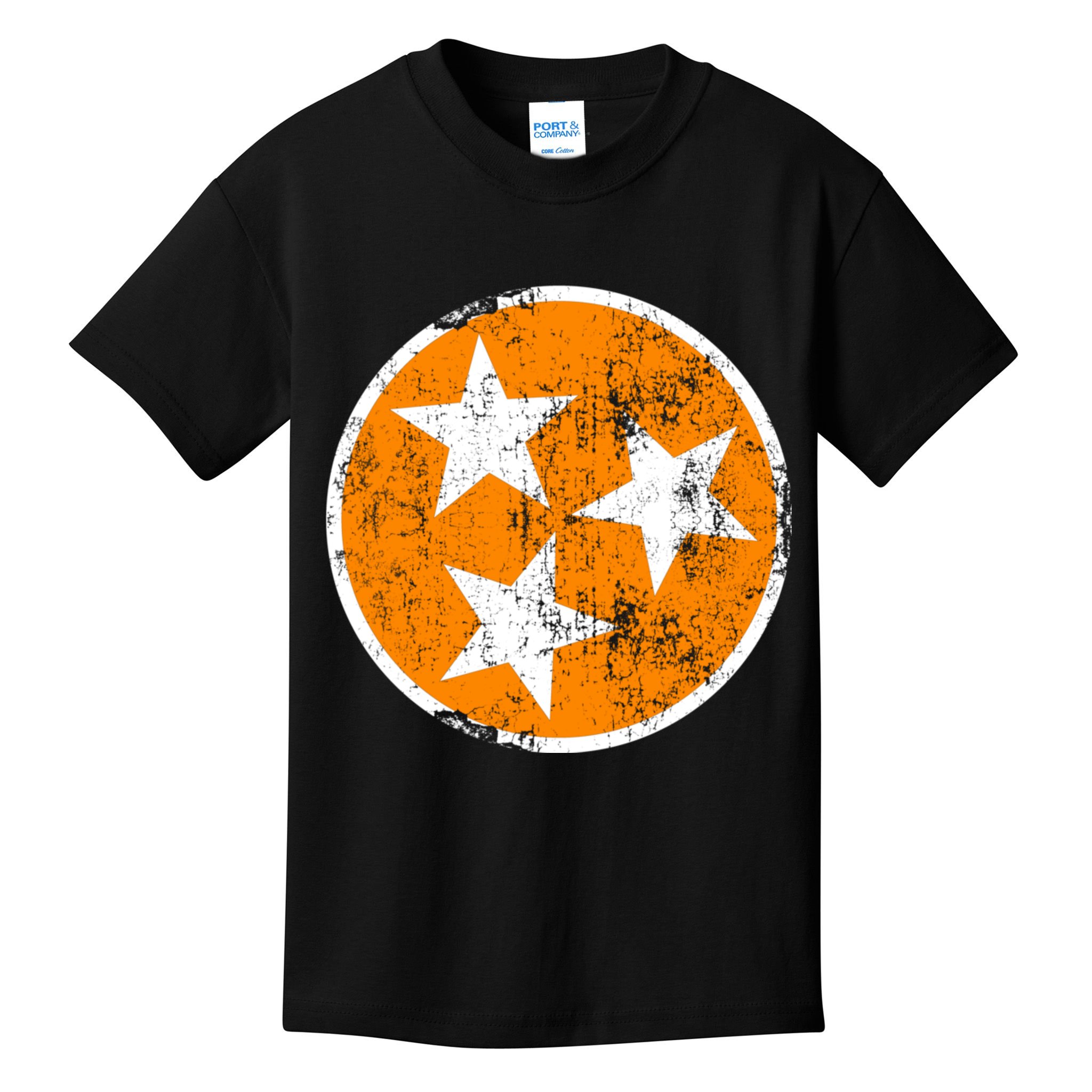 Tennessee State Flag TN Souvenir Football Baseball Sport Fans Kids T-Shirt