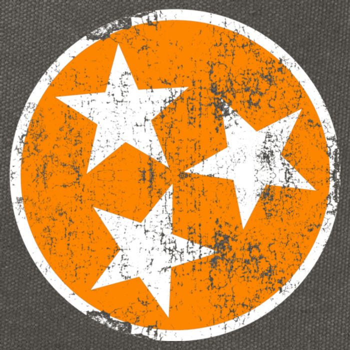 Tennessee State Flag TN Souvenir Football Baseball Sport Fans Cotton Canvas Backpack
