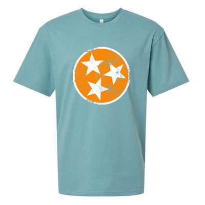 Tennessee State Flag TN Souvenir Football Baseball Sport Fans Sueded Cloud Jersey T-Shirt