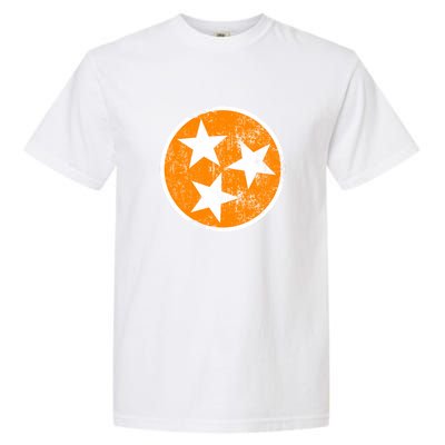 Tennessee State Flag TN Souvenir Football Baseball Sport Fans Garment-Dyed Heavyweight T-Shirt