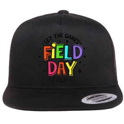 Teacher Student Field Day Let The Games Begin Field Day Flatbill Hat