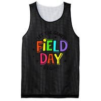 Teacher Student Field Day Let The Games Begin Field Day Mesh Reversible Basketball Jersey Tank