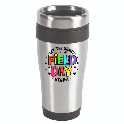 Teacher Student Field Day Let The Games Begin Field Day 16oz Travel Tumbler