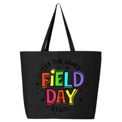 Teacher Student Field Day Let The Games Begin Field Day 25L Jumbo Tote