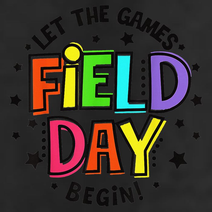 Teacher Student Field Day Let The Games Begin Field Day 25L Jumbo Tote