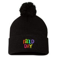 Teacher Student Field Day Let The Games Begin Field Day Pom Pom 12in Knit Beanie