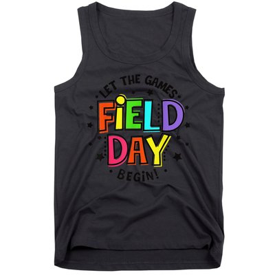 Teacher Student Field Day Let The Games Begin Field Day Tank Top